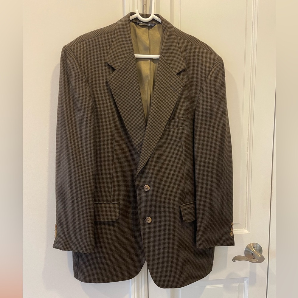 Men’s 43 Regular camel hair wool blazer